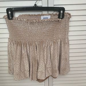 Koch velvet shorts